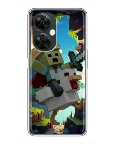 Чехол для OnePlus Nord CE 3 Lite с картинкой «Стив и гусь» Чехол для OnePlus Nord CE 3 Lite с картинкой «Стив и гусь»