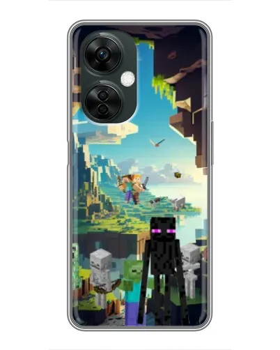 Чехол для OnePlus Nord CE 3 Lite с картинкой «Эндермен в лесу» Чехол для OnePlus Nord CE 3 Lite с картинкой «Эндермен в лесу»