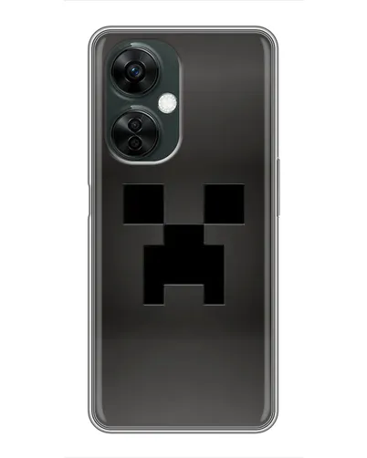 Чехол для OnePlus Nord CE 3 Lite с картинкой «Черный крипер градиент» Чехол для OnePlus Nord CE 3 Lite с картинкой «Черный крипер градиент»