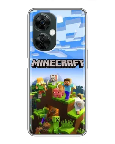 Чехол для OnePlus Nord CE 3 Lite с картинкой «Minecraft классический мир» Чехол для OnePlus Nord CE 3 Lite с картинкой «Minecraft классический мир»