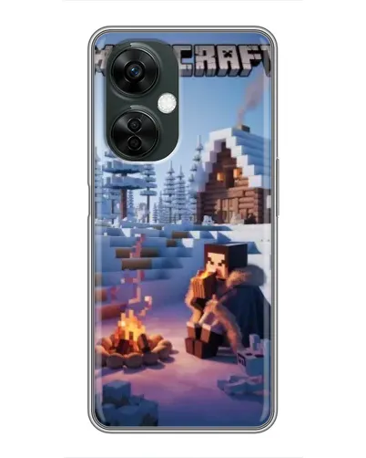 Чехол для OnePlus Nord CE 3 Lite с картинкой «Зимний Minecraft» Чехол для OnePlus Nord CE 3 Lite с картинкой «Зимний Minecraft»