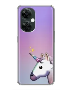 Чехол для OnePlus Nord CE 3 Lite с картинкой «Единорог градиент»
