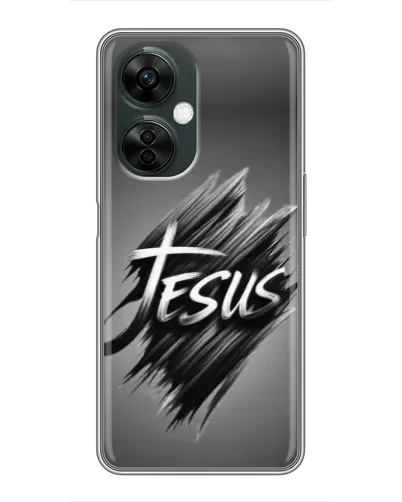 Чохол для OnePlus Nord CE 3 Lite з картинкою «Напис Jesus Graffiti»