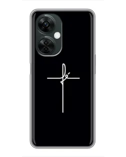 Чехол для OnePlus Nord CE 3 Lite с картинкой «Тонкий крест» Чехол для OnePlus Nord CE 3 Lite с картинкой «Тонкий крест»