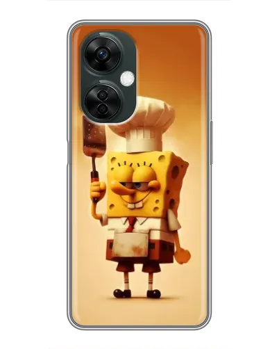 Чехол для OnePlus Nord CE 3 Lite с картинкой «Губка Боб повар»