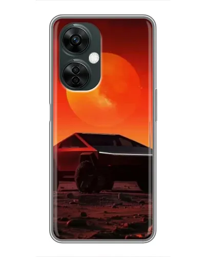 Чехол для OnePlus Nord CE 3 Lite с картинкой «Cybertruck на Марсе»