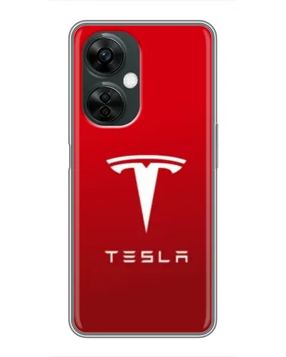 Чехол для OnePlus Nord CE 3 Lite с картинкой «Tesla Red Classic»