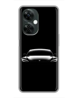 Чохол для OnePlus Nord CE 3 Lite з картинкою «Фари Tesla Night»
