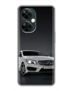 Чехол для OnePlus Nord CE 3 Lite с картинкой «Mercedes AMG GT Silver»