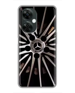 Чехол для OnePlus Nord CE 3 Lite с картинкой «Диск Mercedes»