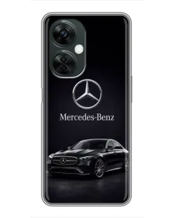 Чехол для OnePlus Nord CE 3 Lite с картинкой «Mercedes — решетка радиатора»