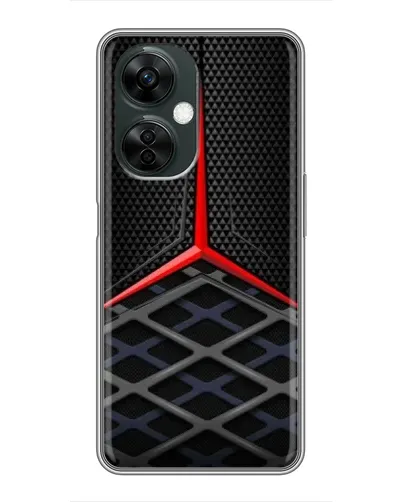 Чехол для OnePlus Nord CE 3 Lite с картинкой «Mercedes Carbon Grid»