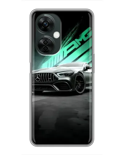 Чехол для OnePlus Nord CE 3 Lite с картинкой «Темный Mercedes AMG»