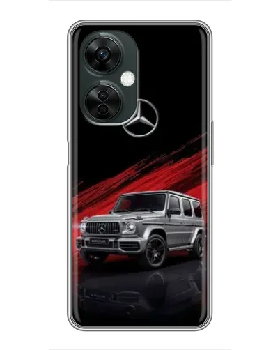 Чехол для OnePlus Nord CE 3 Lite с картинкой «Mercedes G-Class красный»