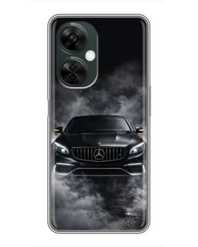 Чехол для OnePlus Nord CE 3 Lite с картинкой «Mercedes в дыму»