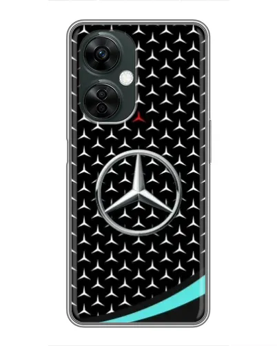 Чехол для OnePlus Nord CE 3 Lite с картинкой «Mercedes — бирюзовый акцент»