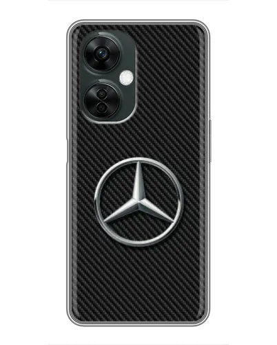 Чехол для OnePlus Nord CE 3 Lite с картинкой «Карбоновый Mercedes стиль» Чехол для OnePlus Nord CE 3 Lite с картинкой «Карбоновый Mercedes стиль»