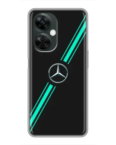 Чехол для OnePlus Nord CE 3 Lite с картинкой «Спортивные линии Mercedes» Чехол для OnePlus Nord CE 3 Lite с картинкой «Спортивные линии Mercedes»