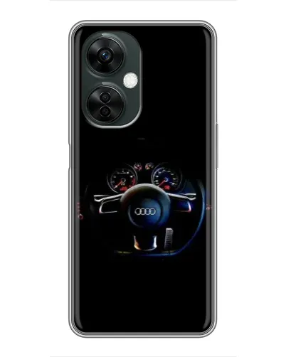 Чехол для OnePlus Nord CE 3 Lite с картинкой «Салон Audi — руль» Чехол для OnePlus Nord CE 3 Lite с картинкой «Салон Audi — руль»