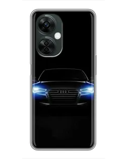 Чехол для OnePlus Nord CE 3 Lite с картинкой «Audi в неоне» Чехол для OnePlus Nord CE 3 Lite с картинкой «Audi в неоне»