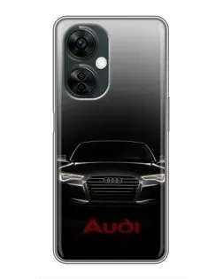 Чехол для OnePlus Nord CE 3 Lite с картинкой «Audi — градиентный контур» Чехол для OnePlus Nord CE 3 Lite с картинкой «Audi — градиентный контур»