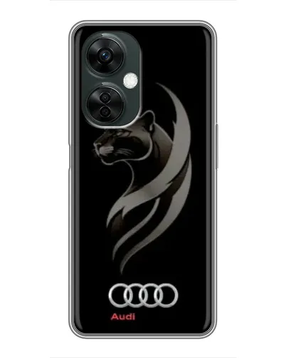 Чехол для OnePlus Nord CE 3 Lite с картинкой «Графика — пантера и Audi» Чехол для OnePlus Nord CE 3 Lite с картинкой «Графика — пантера и Audi»