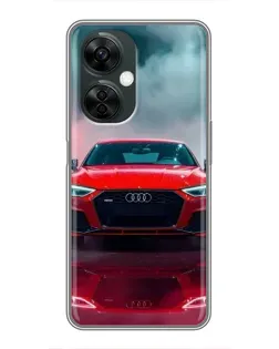 Чехол для OnePlus Nord CE 3 Lite с картинкой «Audi RS — красный стиль» Чехол для OnePlus Nord CE 3 Lite с картинкой «Audi RS — красный стиль»