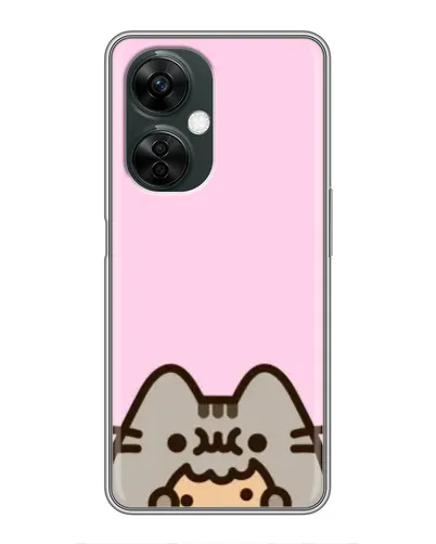 Чохол для OnePlus Nord CE 3 Lite з картинкою «Pusheen та печиво» Чохол для OnePlus Nord CE 3 Lite з картинкою «Pusheen та печиво»