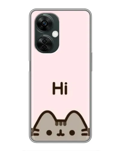 Чохол для OnePlus Nord CE 3 Lite з картинкою «Пушин каже Hi» Чохол для OnePlus Nord CE 3 Lite з картинкою «Пушин каже Hi»