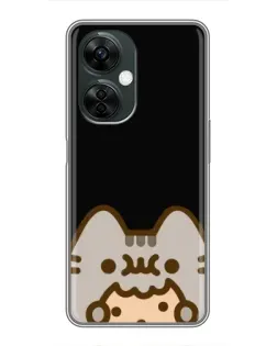 Чохол для OnePlus Nord CE 3 Lite з картинкою «Пушин на чорному»