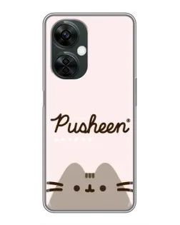 Чохол для OnePlus Nord CE 3 Lite з картинкою «Pusheen логотип»