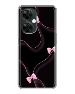 Чехол для OnePlus Nord CE 3 Lite с картинкой «Розовые ленты» Чехол для OnePlus Nord CE 3 Lite с картинкой «Розовые ленты»