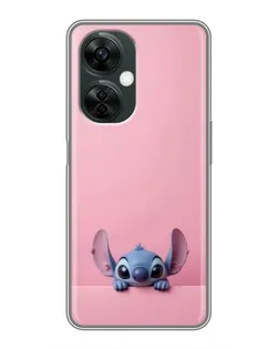 Чехол для OnePlus Nord CE 3 Lite с картинкой «Stitch выглядывает» Чехол для OnePlus Nord CE 3 Lite с картинкой «Stitch выглядывает»