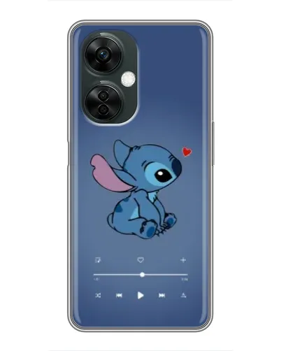 Чехол для OnePlus Nord CE 3 Lite с картинкой «Музыкальный Stitch»
