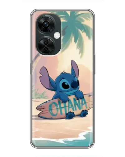 Чехол для OnePlus Nord CE 3 Lite с картинкой «Стич на серфе»