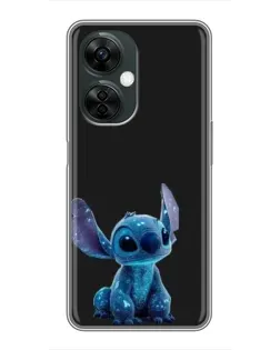 Чехол для OnePlus Nord CE 3 Lite с картинкой «Стич на черном» Чехол для OnePlus Nord CE 3 Lite с картинкой «Стич на черном»