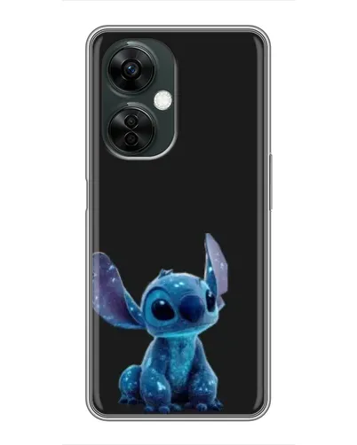 Чехол для OnePlus Nord CE 3 Lite с картинкой «Стич на черном»