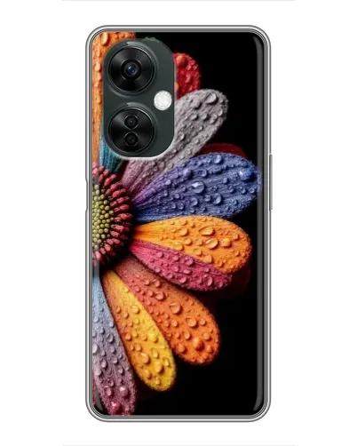 Чехол для OnePlus Nord CE 3 Lite с картинкой «Радужный цветок»
