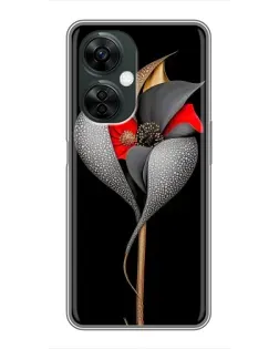 Чохол для OnePlus Nord CE 3 Lite з картинкою «Срібна фантазійна квітка» Чохол для OnePlus Nord CE 3 Lite з картинкою «Срібна фантазійна квітка»