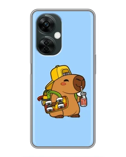 Чехол для OnePlus Nord CE 3 Lite с картинкой «Капибара на скейте» Чехол для OnePlus Nord CE 3 Lite с картинкой «Капибара на скейте»
