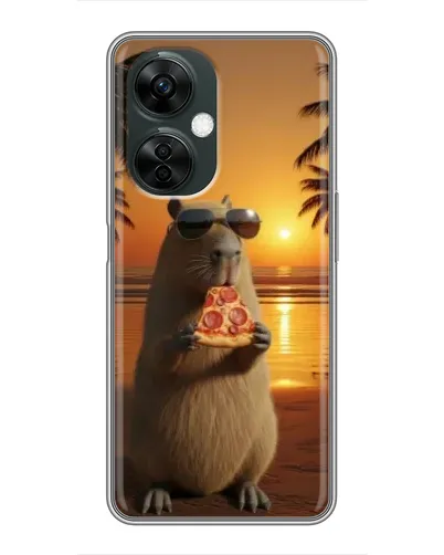 Чехол для OnePlus Nord CE 3 Lite с картинкой «Капибара с пиццей» Чехол для OnePlus Nord CE 3 Lite с картинкой «Капибара с пиццей»