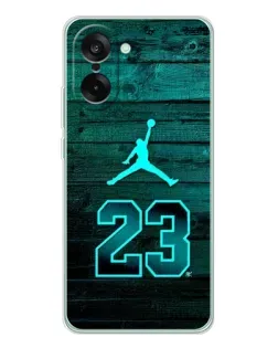 Чехол для OnePlus Nord CE 5 с картинкой «Jordan Cyan 23» Чехол для OnePlus Nord CE 5 с картинкой «Jordan Cyan 23»