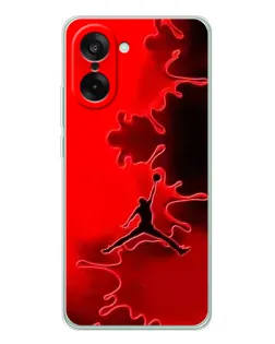 Чехол для OnePlus Nord CE 5 с картинкой «Jordan Red Smoke» Чехол для OnePlus Nord CE 5 с картинкой «Jordan Red Smoke»