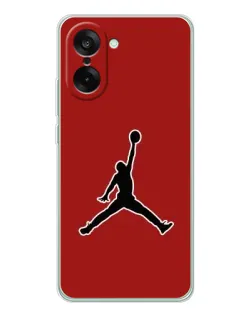 Чехол для OnePlus Nord CE 5 с картинкой «Jordan Red Back» Чехол для OnePlus Nord CE 5 с картинкой «Jordan Red Back»