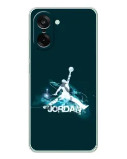 Чехол для OnePlus Nord CE 5 с картинкой «Jordan Blue Fire» Чехол для OnePlus Nord CE 5 с картинкой «Jordan Blue Fire»