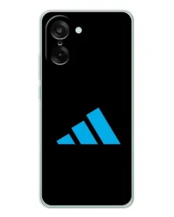 Чехол для OnePlus Nord CE 5 с картинкой «Adidas Cyan Logo»