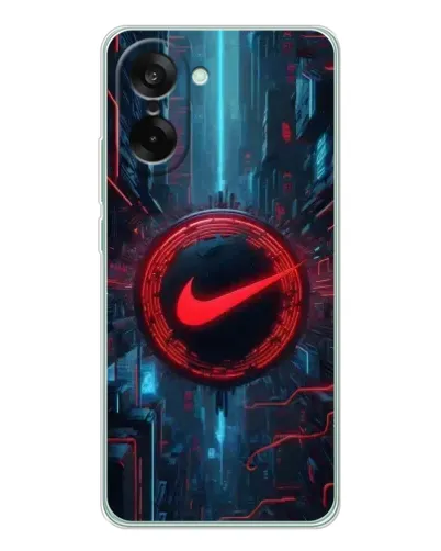 Чохол для OnePlus Nord CE 5 з картинкою «Техногенний стиль Nike» Чохол для OnePlus Nord CE 5 з картинкою «Техногенний стиль Nike»
