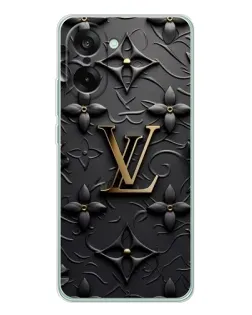 Чехол для OnePlus Nord CE 5 с картинкой «Кожаная текстура LV»