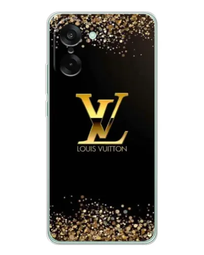 Чехол для OnePlus Nord CE 5 с картинкой «LV — золотые искры» Чехол для OnePlus Nord CE 5 с картинкой «LV — золотые искры»