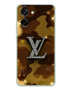 Чехол для OnePlus Nord CE 5 с картинкой «Камуфляжный Louis Vuitton»